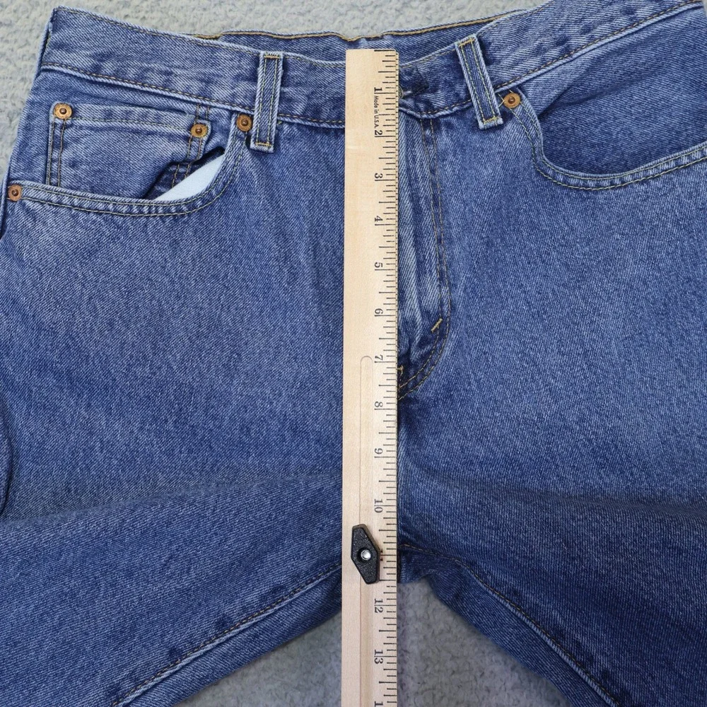 Levis 517 Bootcut Jeans Mens 31x30 Medium Wash Blue Denim 100% Cotton A63939